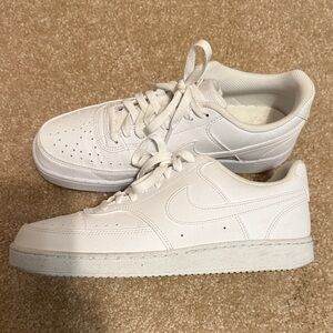 Nike White Low-Top Athletic Sneakers